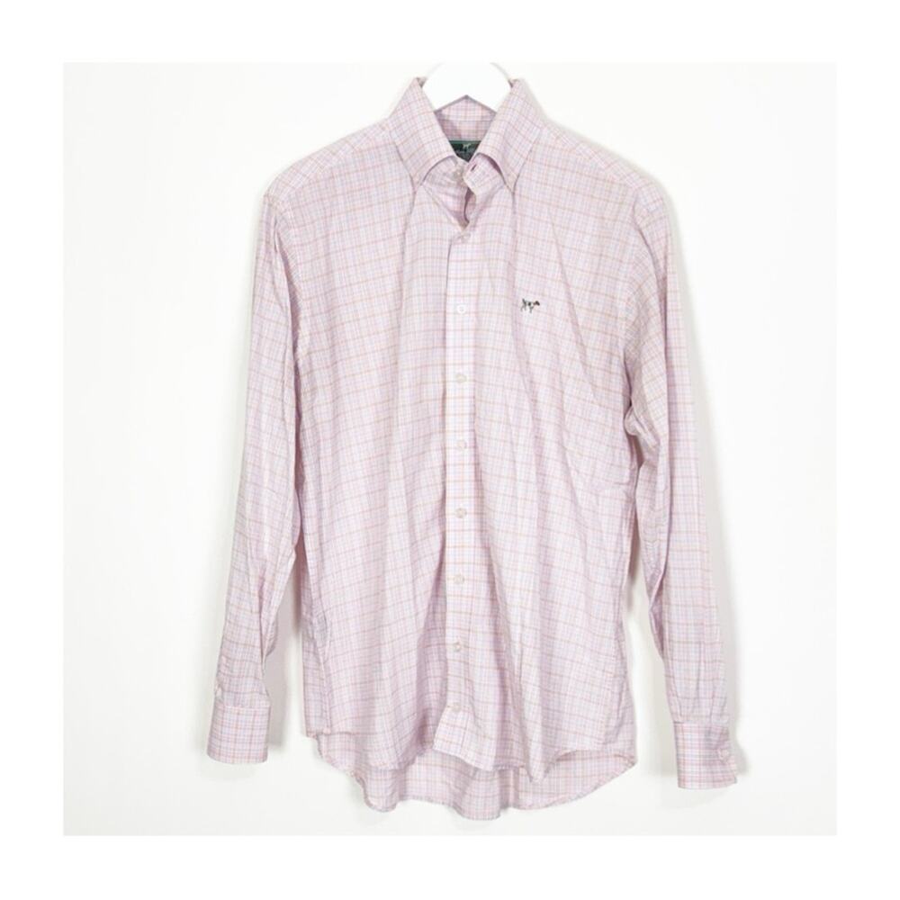Southern Point Co Hadley Shirt in Pink Plaid